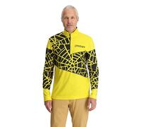 Spyder Men's Vital 1/2 Zip Fleece Jacket, Acid Yellow, XXL