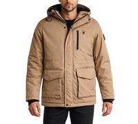 Spyder Mens Winter Coats - Polar Fleece Jacket Parka Down Winter Coat Wind Resistant Waterproof Hooded Jackets for Men, Khaki, M