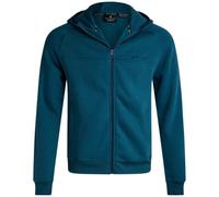 Spyder Mens Zip Up Hoodie - Super Soft Performance Fleece Sweatshirts for Men - Warm Athletic Hoodies for Running Walking Gym, Petrol Blue, M