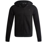 Spyder Mens Zip Up Hoodie - Super Soft Performance Fleece Sweatshirts for Men - Warm Athletic Hoodies for Running Walking Gym, Black Ink, S