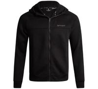 Spyder Mens Zip Up Hoodie - UPF30+ Super Soft Fleece Sweatshirt, Warm Athletic Hoodies for Men with Secure Zip Pockets (S-XL), Jet Black, L
