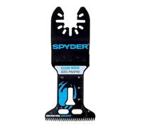 Spyder Oscillating Tool Blade, 1.75-Inch Width x 2-Inch HSS Wood Cutting Blade (70008)