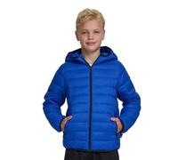 Spyder Packable Boys Puffer Jacket with Hood, Lightweight Boys Winter Jacket, Electric Blue, 5-6