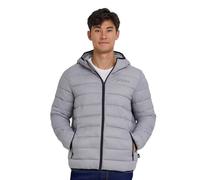 Spyder Packable Puffer Jacket Men with Hood, Lightweight Winter Jackets for Men, Pewter, M