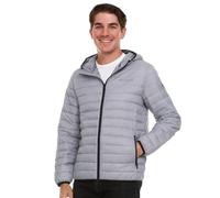 Spyder Packable Puffer Jacket Men with Hood, Lightweight Winter Jackets for Men, Pewter, XX-L