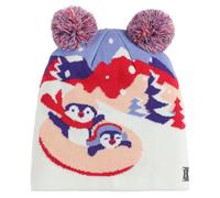 Spyder Penguin Double POM HAT, Girl's, Multi, M/L