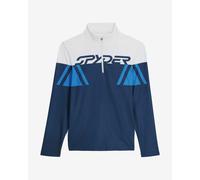 Spyder Podium Half Zip Fleece Dark Blue White - S