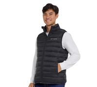 Spyder Puffer Vest for Men - Lightweight Quilted Outdoor Vest with Pockets, Puffer Vest Jacket for Men, Black, M