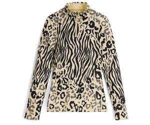 Spyder - Vivid 1/2 Zip Animal Print - L - Fleece