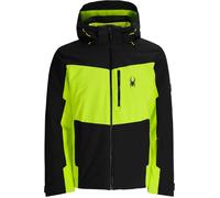 Spyder - Warm, waterproof Ski jacket - Copper Jacket Black Escape for Men in Recycled Polyester - Size S Black S