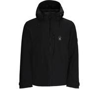 Spyder - Warm, waterproof Ski jacket - Copper Jacket Black for Men in Recycled Polyester - Size S Black S