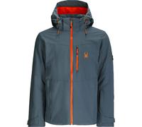 Spyder - Warm, waterproof Ski jacket - Copper Jacket Slate Blue for Men in Recycled Polyester - Size L Blue L