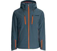 Spyder - Warm, waterproof Ski jacket in Primaloft® - Alyeska Jacket Slate Blue for Men in Nylon - Size M Blue M