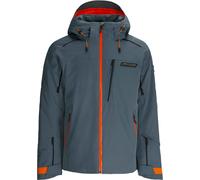 Spyder - Warm, waterproof Ski jacket in Primaloft® - Leader Jacket Slate Blue for Men - Size XL - Grey Grey XL