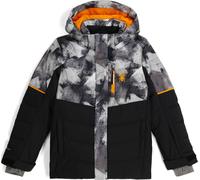 Spyder - Warm, waterproof Ski jacket - Leader Jacket Black - Kid Size 8 y Black 8 y