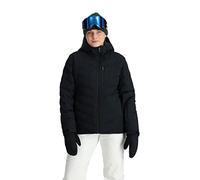 Spyder Women's Brisk Synthetic Down Ski Jacket, Black, L