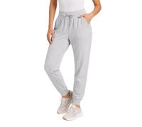 Spyder Womens Joggers - High Waisted Yoga Pants with Pockets and Drawstring - Athletic Workout & Lounge Sweatpants for Women, Dusk Grey, M