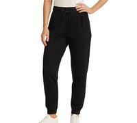 Spyder Womens Joggers - High Waisted Yoga Pants with Pockets and Drawstring - Athletic Workout & Lounge Sweatpants for Women, Black, XL