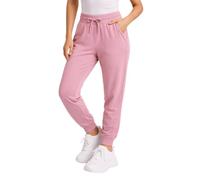 Spyder Womens Joggers - High Waisted Yoga Pants with Pockets and Drawstring - Athletic Workout & Lounge Sweatpants for Women, Orchid, M