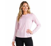 Spyder Womens Athletic Shirt - UPF 50+ Moisture-Wicking Performance Jersey Long Sleeve Workout Tops for Women, Fiesta Pink, L