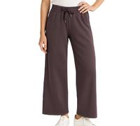 Spyder Women's Wide Leg Pants - Cozy Harmony Soft Scuba Double Knit Casual Sweatpants with Drawstring Waistband (Sizes: S-XL), Espresso, M