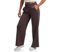 Spyder Women's Wide Leg Pants - Cozy Harmony Soft Scuba Double Knit Casual Sweatpants with Drawstring Waistband (Sizes: S-XL), Espresso, S