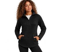 Spyder Women’s Sweater - Quarter Zip Grid Fleece Performance Sweater for Women - Athletic Womens Pullover Sweater (S-XL), Black, Large