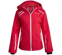 Spyder Womens Quilted Jacket - Water Resistant Insulated Zipper Pockets Ski, Prism Pink Blush, M
