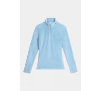 Spyder Womens Shimmer Bug Half Zip Fleece Mid Blue Size