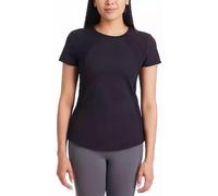 Spyder Women's Short Sleeve Active Top, Black, XL