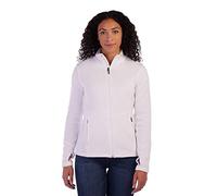 Spyder Women's Soar Fleece Jacket, White, S UK