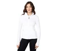 Spyder Women's Soar Fleece Jacket, White, XL UK