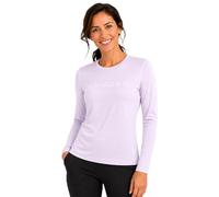 Spyder Womens Workout Tops - Lightweight Moisture Wicking Crewneck Long Sleeve Athletic Running & Workout Shirts for Women, Lavender, M