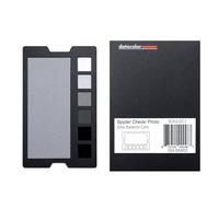 Datacolor SpyderCheckr Photo Grey Balance Card - 18% Exposure Reference | Two Tools in One, Sets Accurate White Balance In-Camera, 6-Step Grayscale Strip, Compact and Lightweight