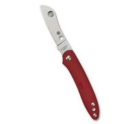 Spyderco C189PRD Roadie Folding Knife, Red, 2.09-Inch