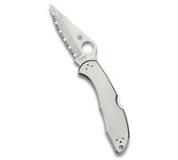 Spyderco Delica 4 Lightweight Compact Sypder Edge Folding Pocket Knife Stainless Steel Outdoor Camping & Hiking Knife