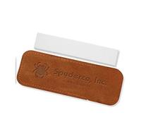 Spyderco Pocket Stone With Pouch - Fine Grit Pictured Small Rectangular Autoclave Safe