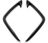 SPYKEY Front Bumper Lip Fin Bumper For Hyundai Tucson NX4 2021 2022 2023,Front Bumper Splitter Fin Canard Diffuser Valence Spoiler Lip Car Accessories,B-Carbon Fiber Look