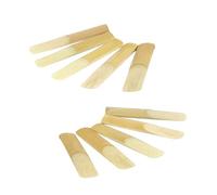 SPYMINNPOO 10 Pack Clarinet Reeds Set, Bb Clarinet Reeds Rich Sound Traditional Strength 2.5 with Plastic Box for Beginner Professional Player (2)