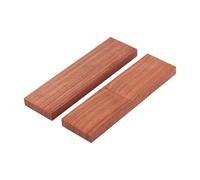 SPYMINNPOO 2 Pack Unfinished Acoustic Guitar Bridge Blanks, Handmade Solid Wood DIY Parts for Folk & Wood Guitar Accessories (Rosewood)