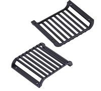 SPYMINNPOO 2 PCS Metal Front Lamp Guards, Headlight Cover Grille for TRX4 1/10 RC Crawler Car - Lightweight & Durable Protection with Easy Installation