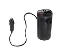 SPYMINNPOO 200W Car Inverter, Dual USB Type C Fast Charging Outlet Portable Power Supply Adapter for Road Trip