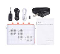 SPYMINNPOO 20W Electric Wind Instrument Speaker, Rechargeable Amplifier Transmitter with Shoulder Straps for Practice, Play