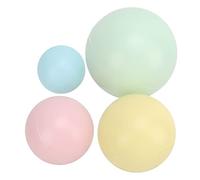 SPYMINNPOO 4Pcs Hand Exercise Balls, Finger Grip Strength Trainer for Hand Therapy Rehabilitation, with Progressive for Arthritis Carpal Tunnel ADHD Autism, Green Yellow Blue Pink
