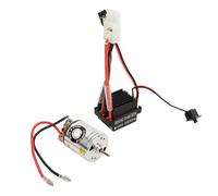 SPYMINNPOO 540 Brushed Motor, 320A ESC, Accurate Motor ESC Set for RC Car 7.4V, Two Way Bearing (22T)