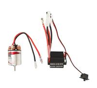 SPYMINNPOO 540 Brushed Motor, 320A ESC, Accurate Motor ESC Set for RC Car 7.4V, Two Way Bearing (29T)