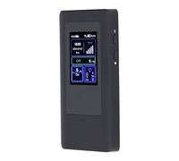 SPYMINNPOO 5G WiFi Mobile Hotspot, 2.4 Inch LCD Screen 2.4GHz 5.8GHz WiFi6 Nano SIM Card Slot Up To 16 Simultaneous Connection 4000mAh for Travel