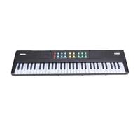 SPYMINNPOO 61 Key Electronic Keyboard, 200 Tones 200 Rhythms Portable Digital Piano with Microphone Metronome Teaching Mode, for Beginners Home Practice