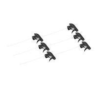 SPYMINNPOO 6Pcs Black Spray Bottle Nozzle Durable Proof Trigger Nozzle for Home Office Supplies