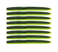 SPYMINNPOO 8PCS AR24 Fishing Bait, 10cm 6.5g Soft Artificial Lifelike Simulation Lure, with Sparkling Color for Attracting Large Fish (#1)